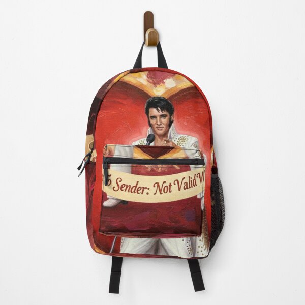 Item preview, Elvis Presley Valentine Art – "Return To Sender" Gold Jumpsuit Oil Painting designed and sold by Art's Diner.