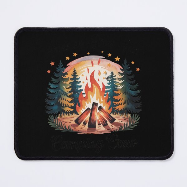 Item preview, Fires Friends Fun Camping Crew Summer Camp designed and sold by genkihikki.