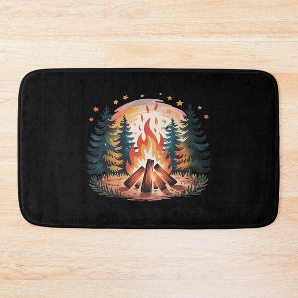 Item preview, Fires Friends Fun Camping Crew Summer Camp designed and sold by genkihikki.
