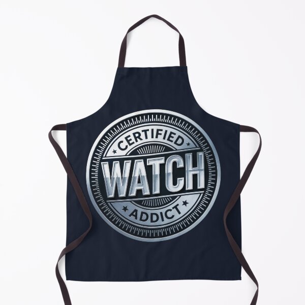 Item preview, Certified Watch Addict – Luxury Horology Badge Design designed and sold by WatchesAndMore.
