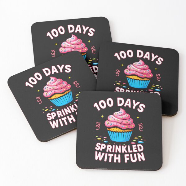 Item preview, 100 Days Sprinkled with Fun Donut Girls Kids 100th Day T-Shirt designed and sold by FrankIsabel.