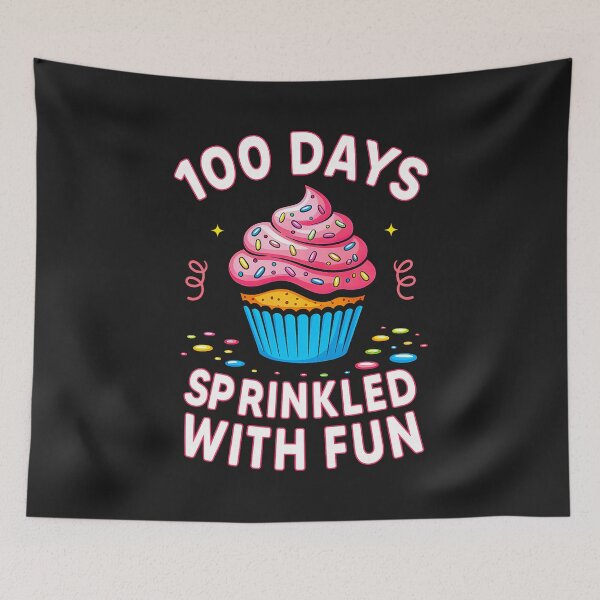 Item preview, 100 Days Sprinkled with Fun Donut Girls Kids 100th Day T-Shirt designed and sold by FrankIsabel.