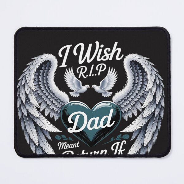 Item preview, I Wish R.I.P Mean I Miss You Dad - Missing Dad designed and sold by lamsaoniutoi.