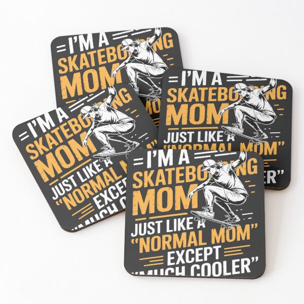 Item preview, I'm A Skateboarding Mom Just Like A Normal Mom Except Cooler designed and sold by lamsaoniutoi.