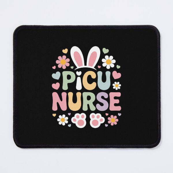 Item preview, PICU Nurse Easter Bunny Pediatric ICU Nursing Easter Day designed and sold by EllenJast.