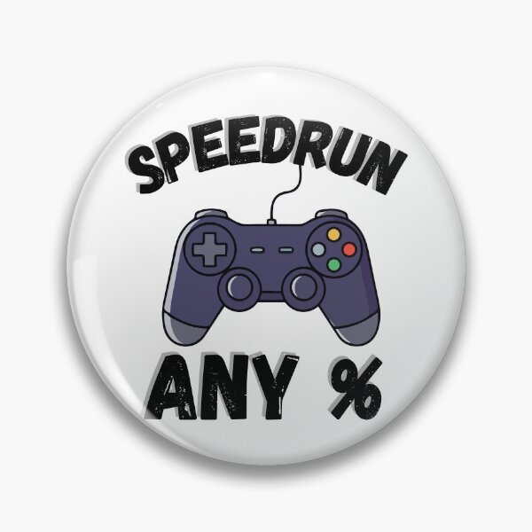 Artikelvorschau, Speedrun Any% – Grafikdesign für Gamecontroller entworfen und verkauft von PHRASEandSTYLE.