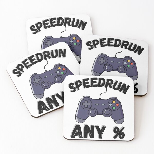 Item preview, Speedrun Any % – Gamer Controller Graphic Design designed and sold by PHRASEandSTYLE.