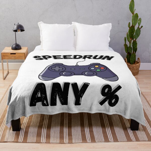 Item preview, Speedrun Any % – Gamer Controller Graphic Design designed and sold by PHRASEandSTYLE.