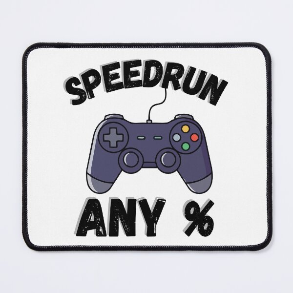 Item preview, Speedrun Any % – Gamer Controller Graphic Design designed and sold by PHRASEandSTYLE.