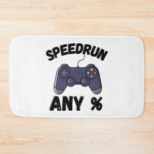 Item preview, Speedrun Any % – Gamer Controller Graphic Design designed and sold by PHRASEandSTYLE.