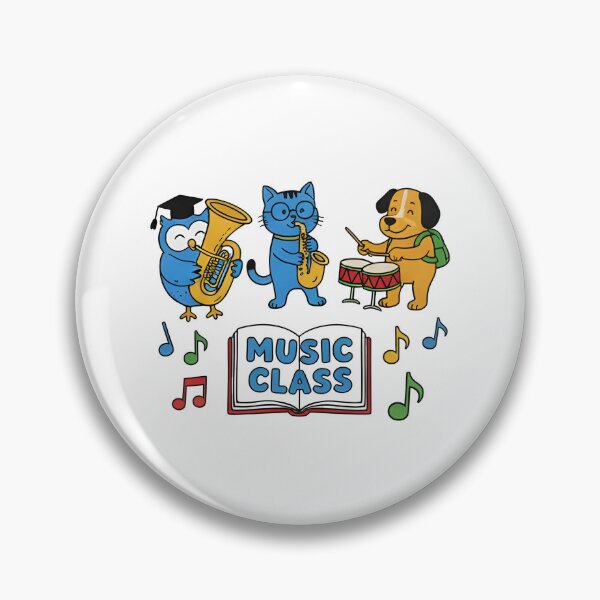 Item preview, school subject music cat dog owl designed and sold by Uglyandcute.
