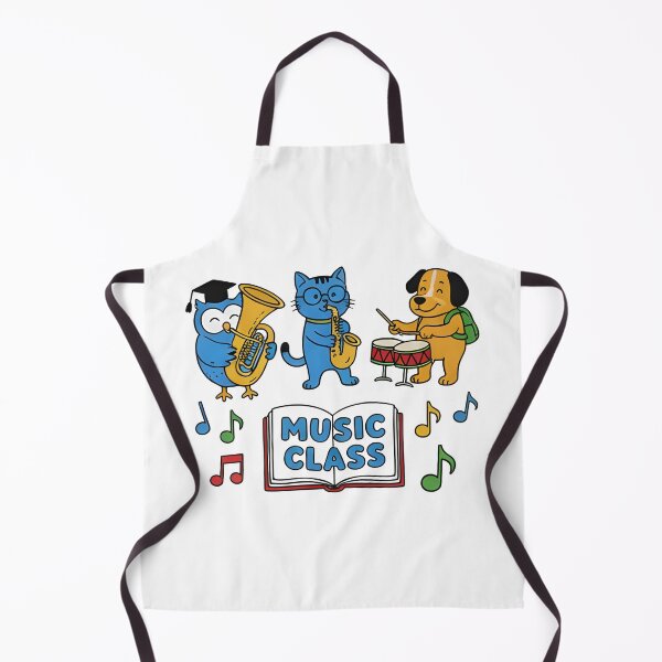 Item preview, school subject music cat dog owl designed and sold by Uglyandcute.