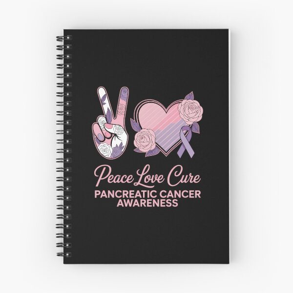 Item preview, Peace Love Cure Pancreatic Cancer Awareness Women's designed and sold by EllenJast.