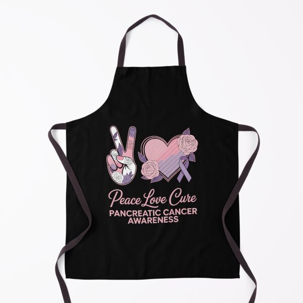 Item preview, Peace Love Cure Pancreatic Cancer Awareness Women's designed and sold by EllenJast.