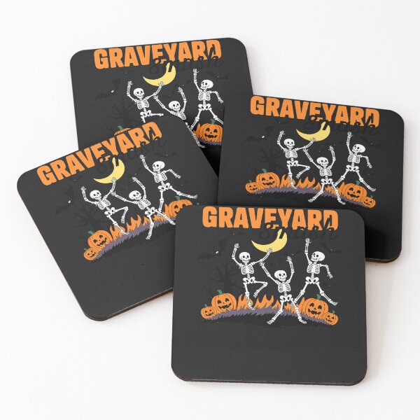 Item preview, It Was A Graveyard Smash Skeleton Dancing Halloween Spooky 3 designed and sold by lamsaoniutoi.