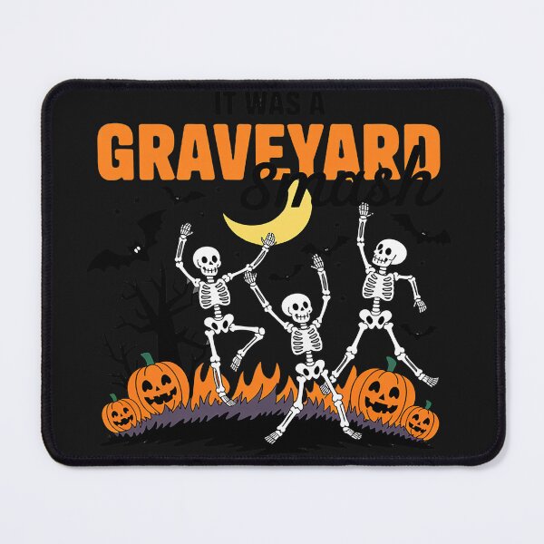 Item preview, It Was A Graveyard Smash Skeleton Dancing Halloween Spooky 3 designed and sold by lamsaoniutoi.