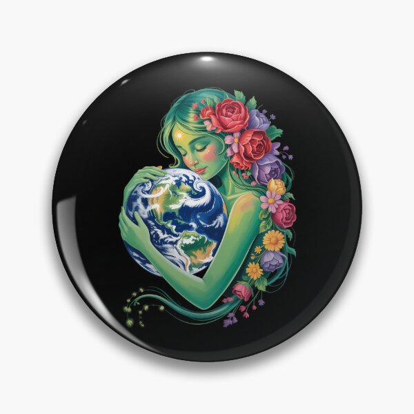 Item preview, Green Mother Nature Earth Day Planet Earth Mother designed and sold by FaithAbbott.