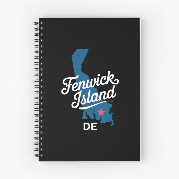 Item preview, Fenwick Island Delaware DE Map designed and sold by EllenJast.