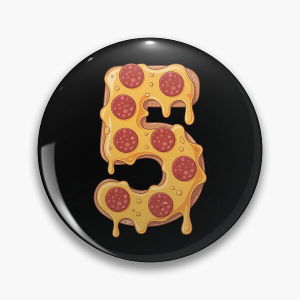 Item preview, Pizza Bday Party 5th 5 Years Old Birthday designed and sold by EllenJast.