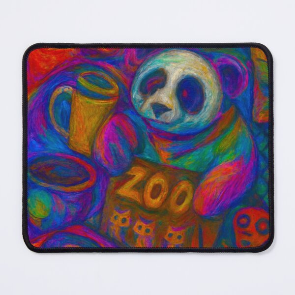 Item preview, ZOO Party: Panda Beats & Swirling Creatures designed and sold by LuxuryApparels.