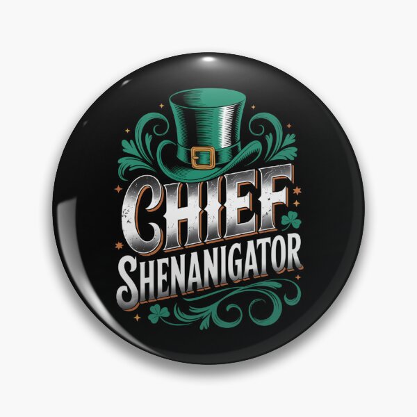 Item preview, Chief Shenanigator Lucky Leprechaun Hat St Patrick Day designed and sold by EllenJast.