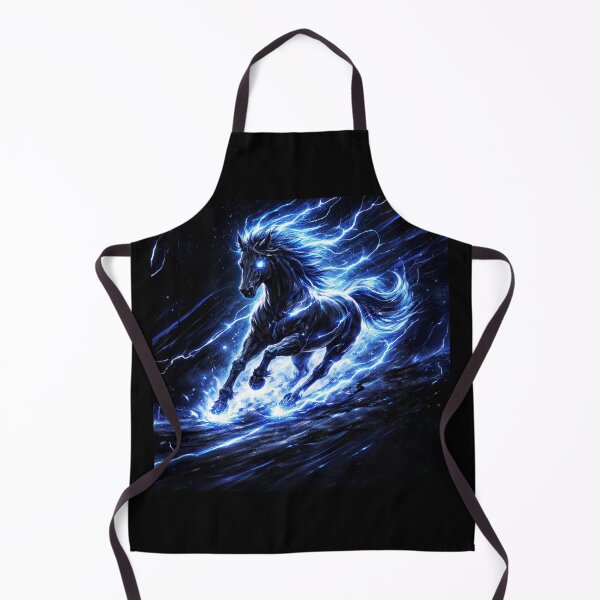Item preview, Lightning Horse Spirit – Electric Energy Fantasy Stallion designed and sold by Sksticker991.