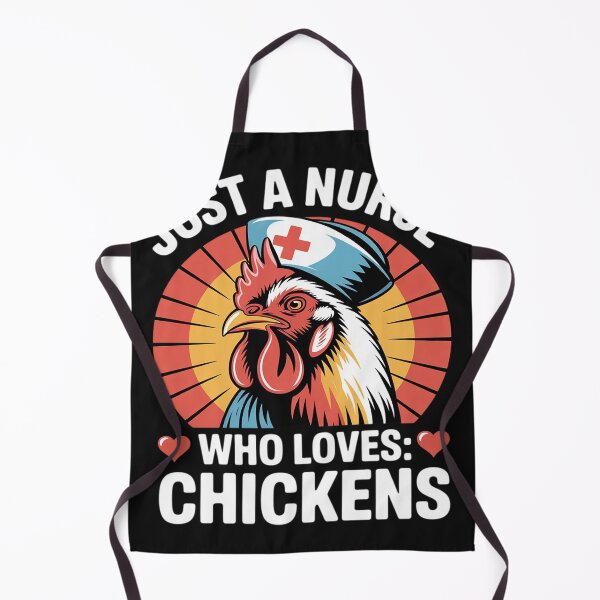 Item preview, Just a Nurse Who Loves Chickens Funny Nursing designed and sold by lamsaoniutoi.
