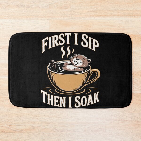 Item preview, First I Sip Then I Soak - Offbeat designed and sold by genkihikki.