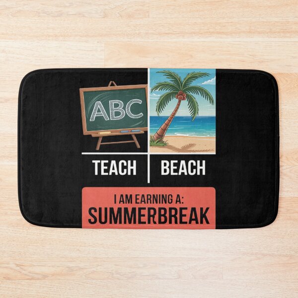 Item preview, First Teach Then Beach, First We Teach Then We Beach Summer designed and sold by genkihikki.