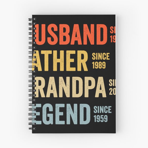 Item preview, Husband Father Grandpa Legend 1959 Retro Vintage Gift Tee designed and sold by GenZFashion000.