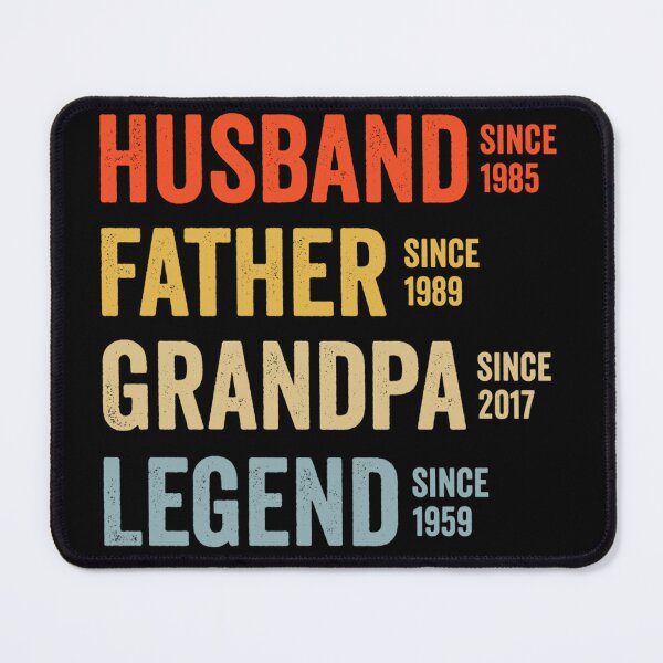 Item preview, Husband Father Grandpa Legend 1959 Retro Vintage Gift Tee designed and sold by GenZFashion000.