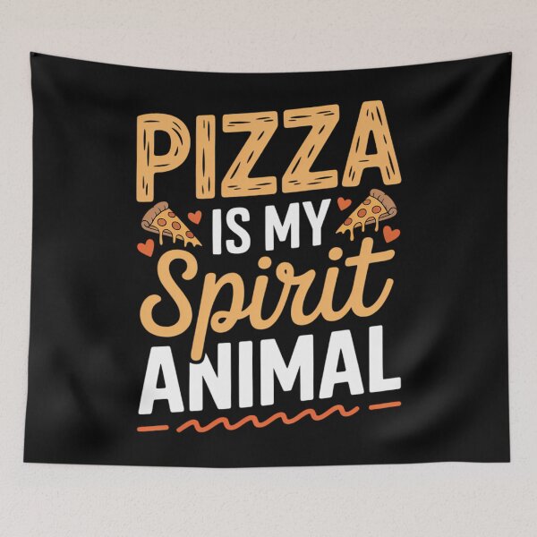 Item preview, pizza is my spirit animal Pizza Is My DNA designed and sold by EllenJast.