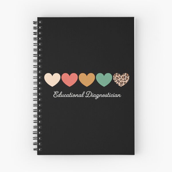 Item preview, Educational Diagnostician Leopard Heart valentine's Day designed and sold by FaithAbbott.