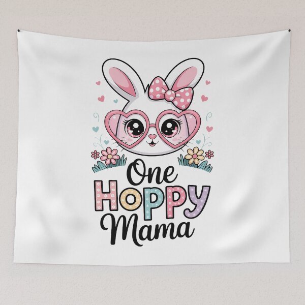 Artikelvorschau, Ein fröhliches Osterfest, Mama Hase! entworfen und verkauft von EllenJast.