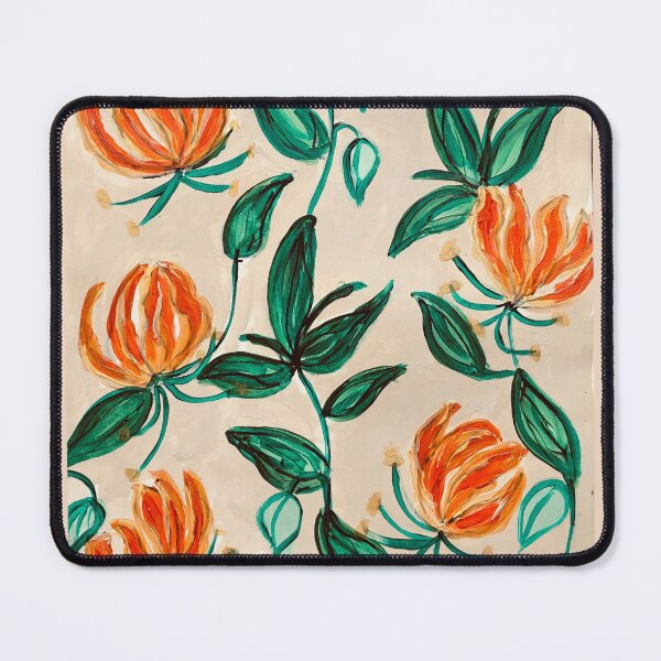 Item preview, Flame Lily of Zimbabwe – Vibrant African Floral Cushion Cover Art designed and sold by Nikkiart24.redbubble.com.