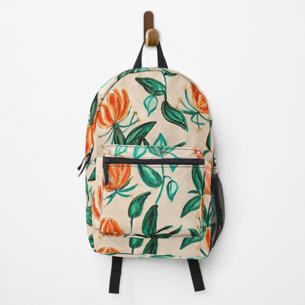 Item preview, Flame Lily of Zimbabwe – Vibrant African Floral Cushion Cover Art designed and sold by Nikkiart24.redbubble.com.