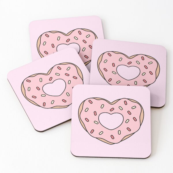 Item preview, Valentine Heart Donut designed and sold by YQvibe Studio.