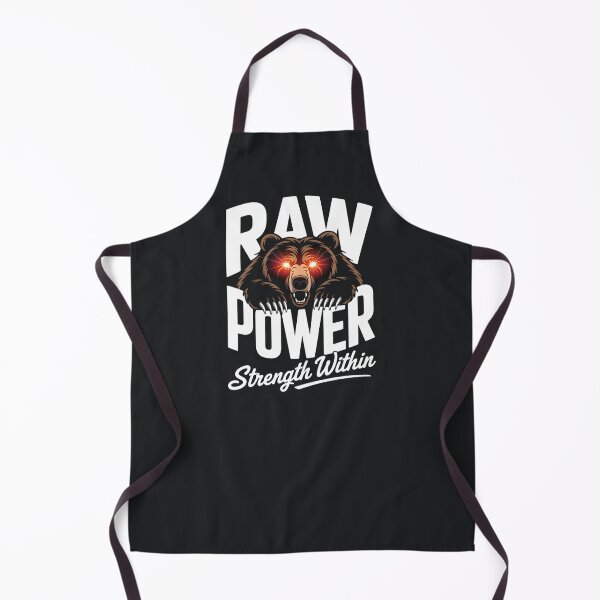Item preview, Raw Power – Glowing Eyes Bear Strength designed and sold by Taans-Creation.