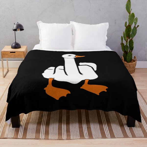Item preview, The Middle Finger Duck - Funny Sarcasm graphic designed and sold by mazenyverxa.