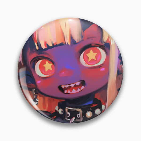 Item preview, Star Eyed Kawaii Demon Anime Girl designed and sold by bubblegoth.