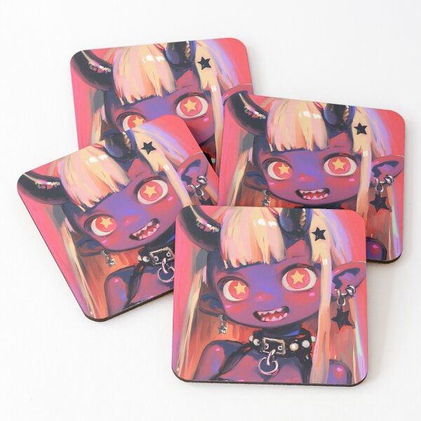 Item preview, Star Eyed Kawaii Demon Anime Girl designed and sold by bubblegoth.