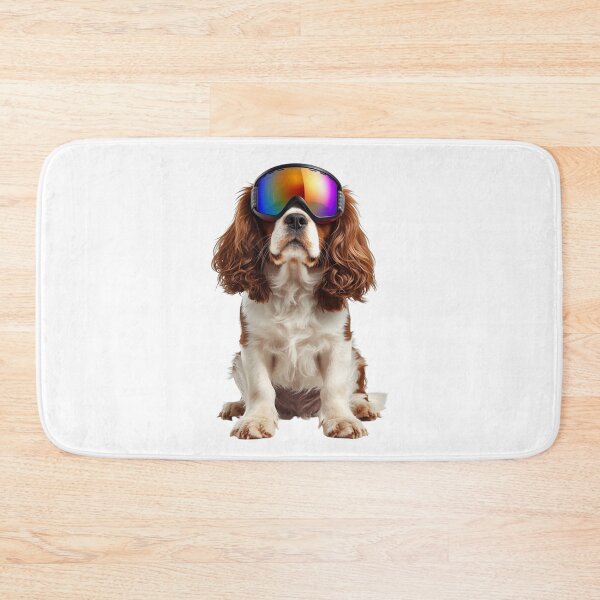 Item preview, Powder-Ready Cavalier King Charles Spaniel – Cute Ski Dog Art for Dog Lovers designed and sold by Fredster1966.