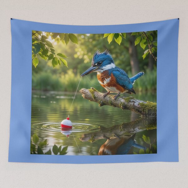 Item preview, Kingfisher Fishing designed and sold by Tridentulus.