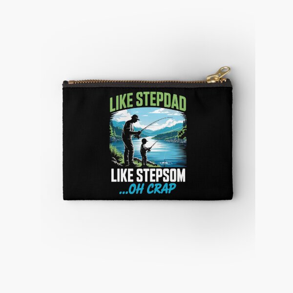 Item preview, Fishing Like Stepdad Like Stepson Oh Crap Summer Fishers designed and sold by genkihikki.