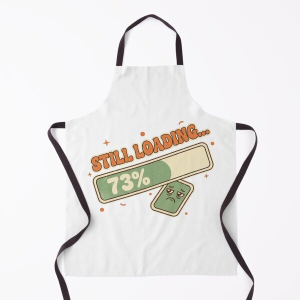 Item preview, Still Loading Funny Retro Work Humor Character Design designed and sold by DIRTYSKETCHH.