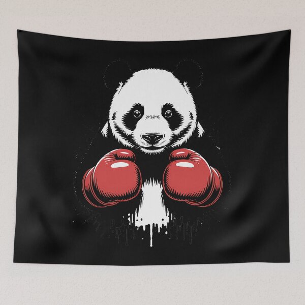 Item preview, Pop Art Boxing Panda Bear Boxer designed and sold by EllenJast.