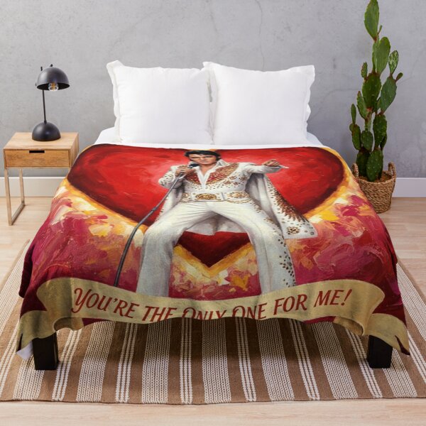 Item preview, Elvis Presley Valentine – "Only One For Me" Sundial Jumpsuit Art designed and sold by Art's Diner.