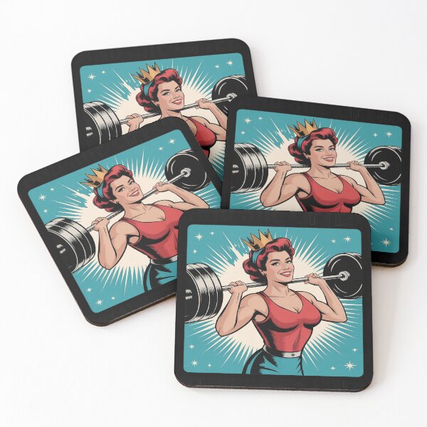 Item preview, Fitness Workout Weightlifting And She Lifted Heavily After designed and sold by genkihikki.