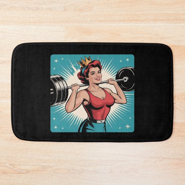 Item preview, Fitness Workout Weightlifting And She Lifted Heavily After designed and sold by genkihikki.
