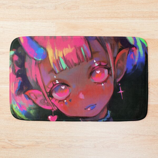 Item preview, Kawaii Neon Goth Demon Girl designed and sold by bubblegoth.